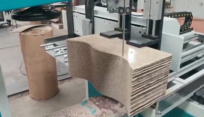 猫抓板自动化生产设备的纸张加工技术革新
